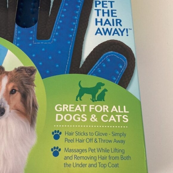 Pet deshedding glove brush large - Picture 2 of 5